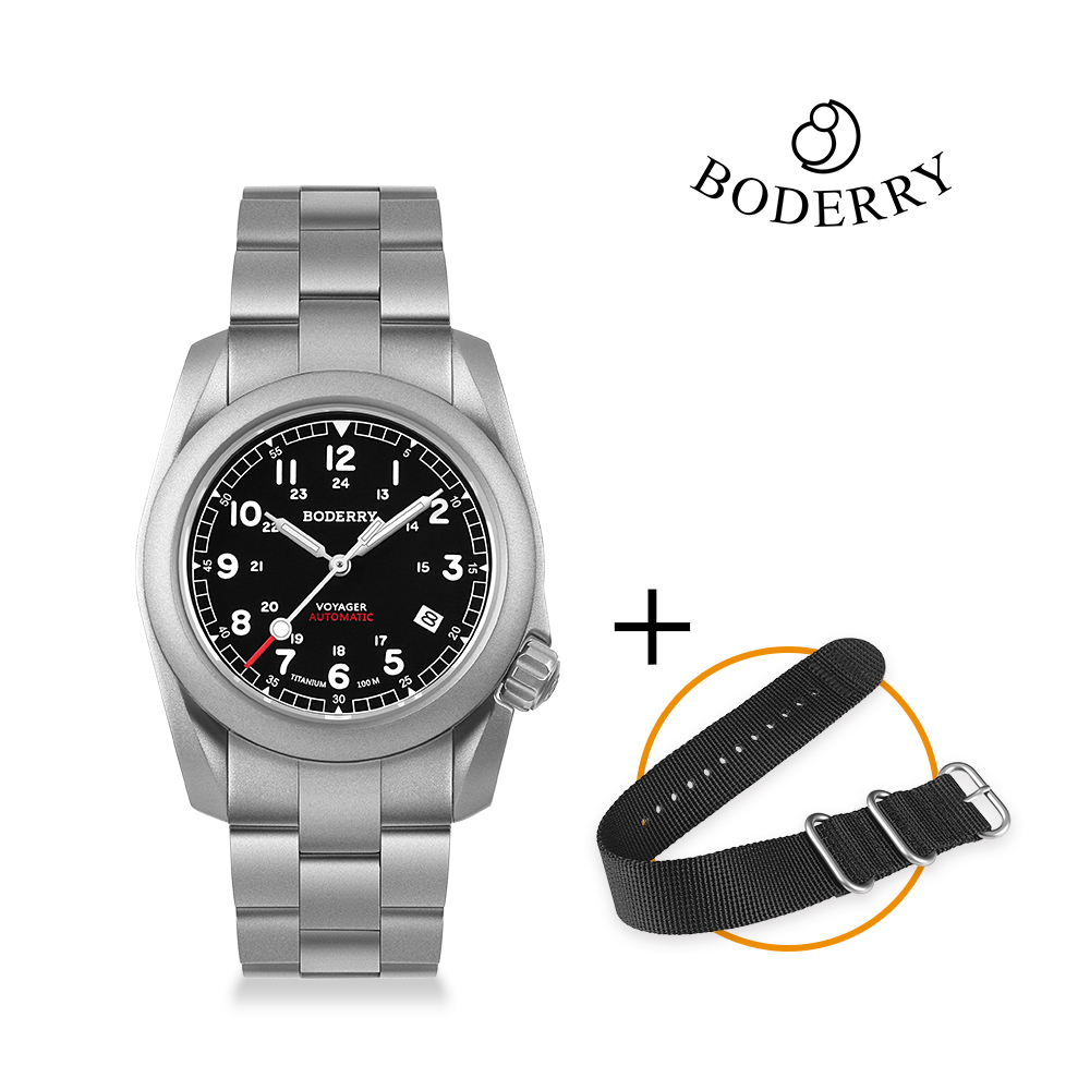 Seiko Watch 5 Sports - Boderry Voyager Field Uhr Titan Automatische