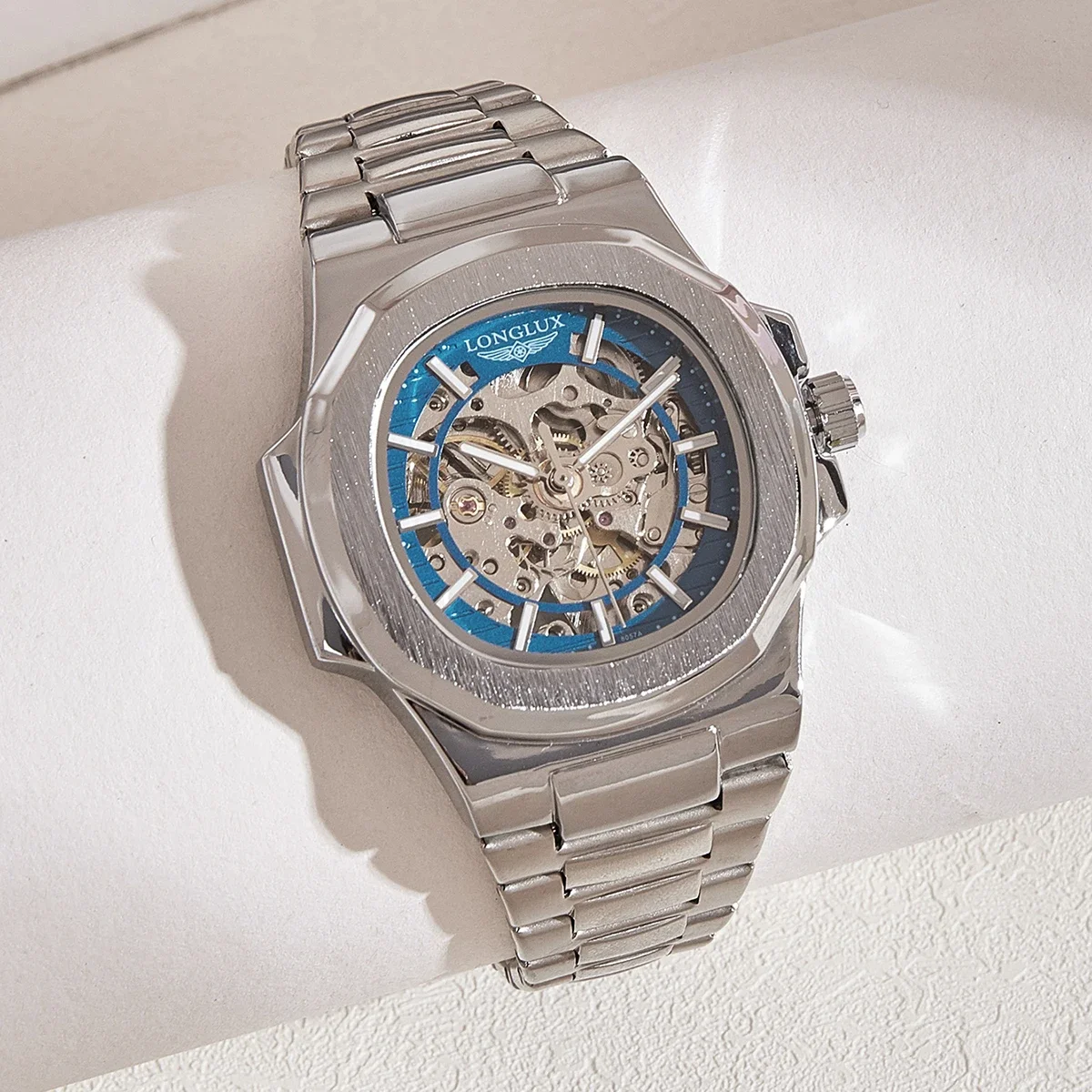 Seiko Watch 5 Sports - LONGLUX Herren Automatische Mechanische Uhr Luxusuhren