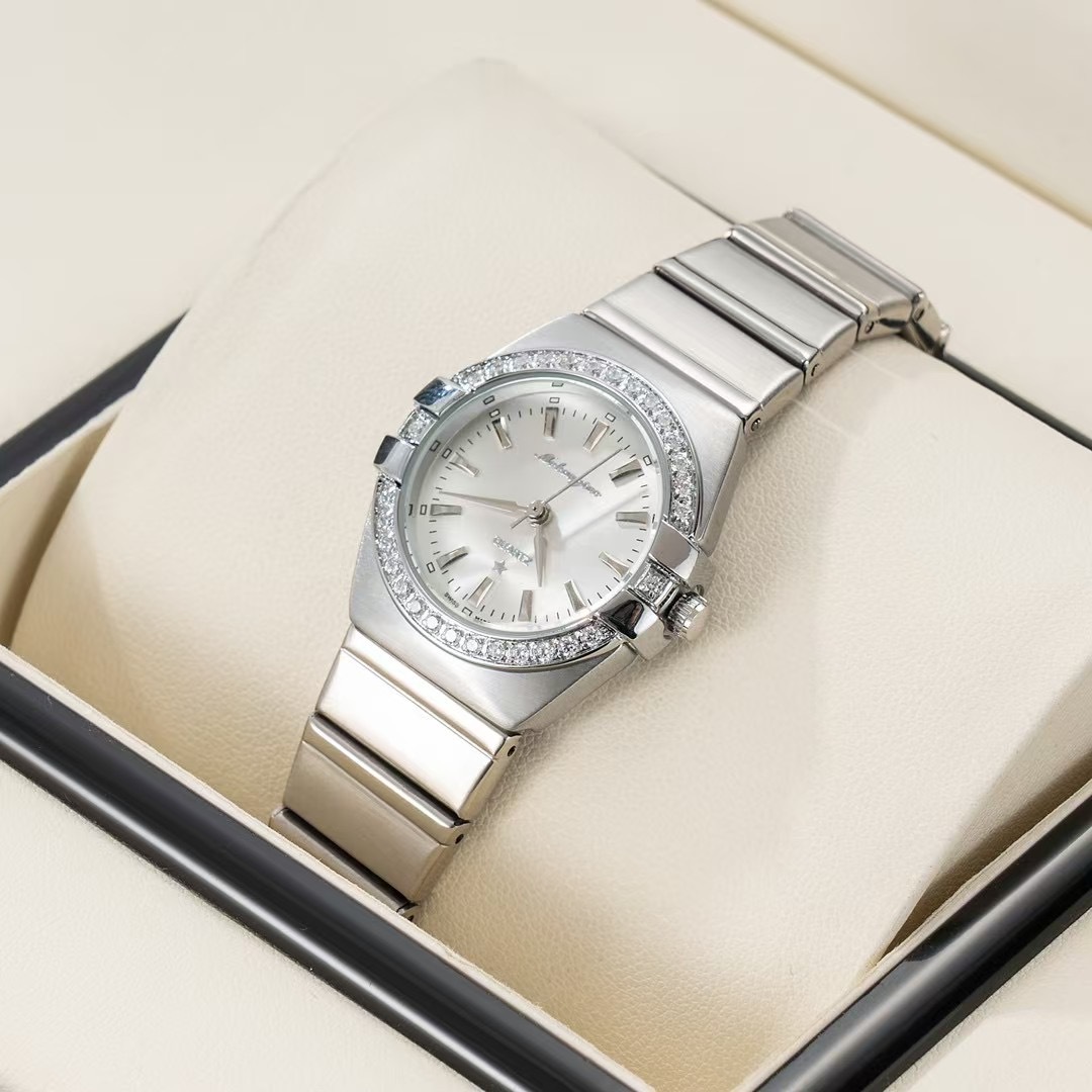 High Jewelry Watches - Klassische Constellation Damen-Lünette, Business-Casual-Stahlbanduhr, Damen-Geschenk für
