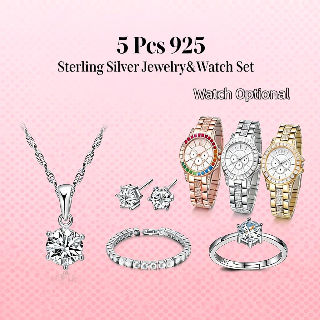 Hübsches 925er Sterlingsilber- – Best Jewelry Watches Bewertung und Preis