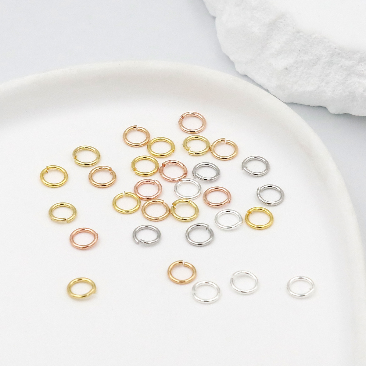 Eine Packung offener Biegering – Sterling Silver Ring Bewertung und Preis