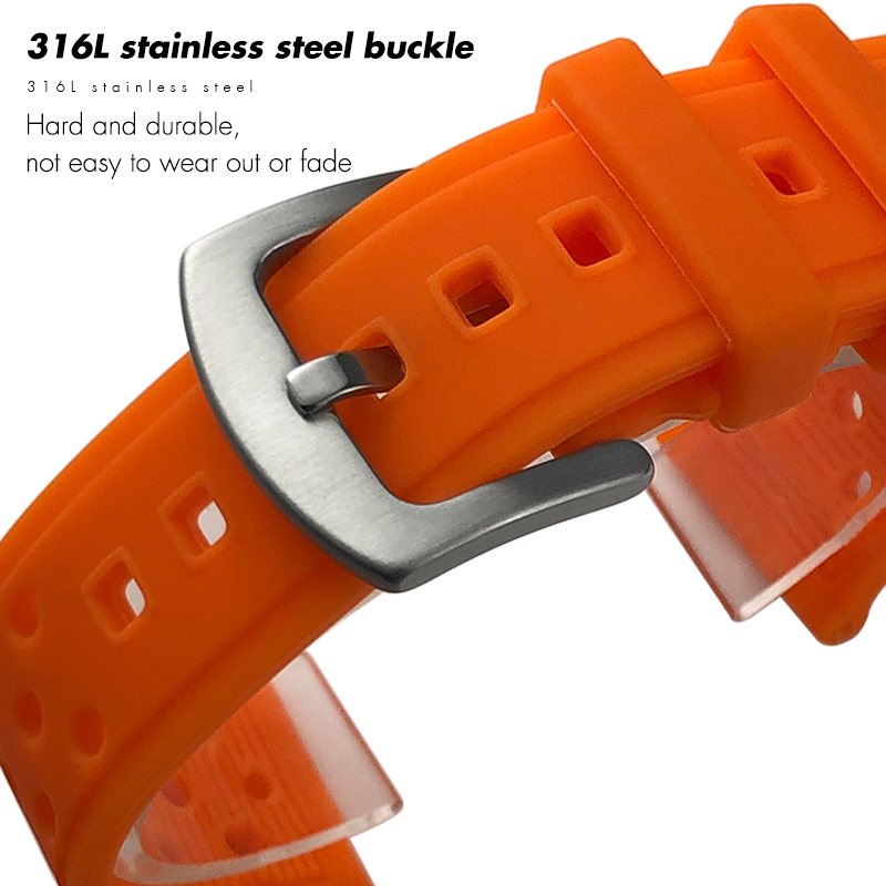 Weiches Gummi-Silikon-Uhrenarm – Seiko Watch 5 Sports Bewertung und Preis