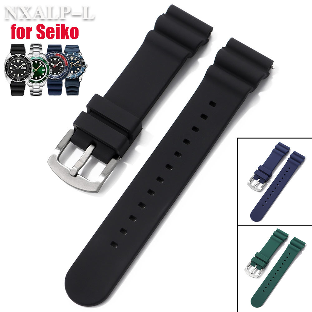 20 mm 22 mm Silikon-Uhrenarmba – Seiko Watch 5 Sports Bewertung und Preis