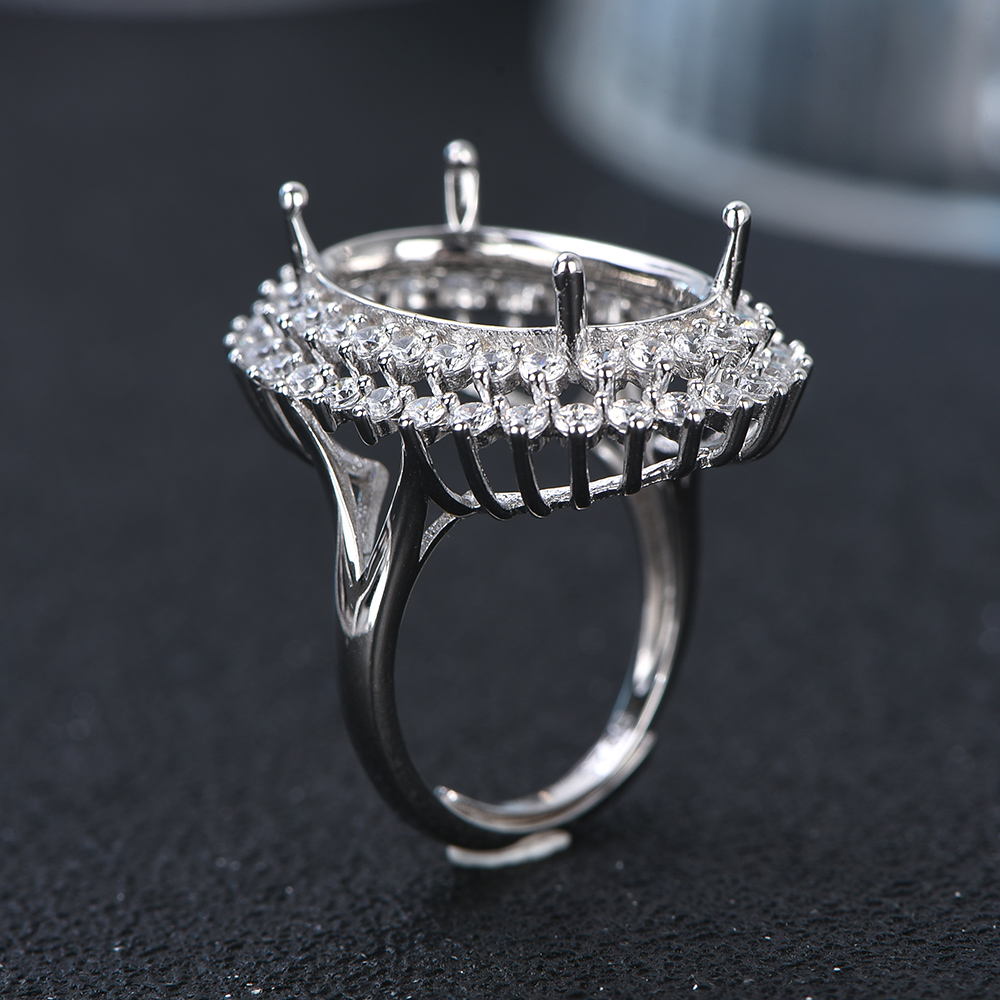 13x18mm S925 Sterling Silber R – Sterling Silver Ring Bewertung und Preis