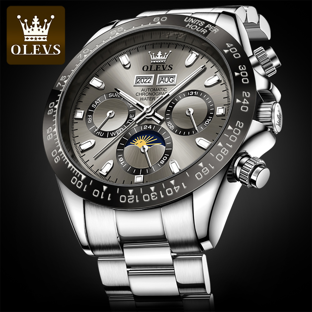 OLEVS 6654 Luxus-Herrenuhr, Ch – Seiko Watch 5 Sports Bewertung und Preis