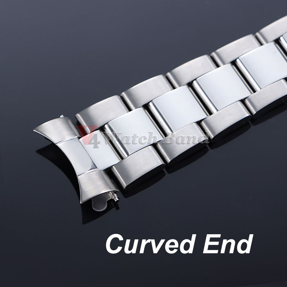 Metallarmband mit gebogenem En – Jewelry Rolex Watches Bewertung und Preis