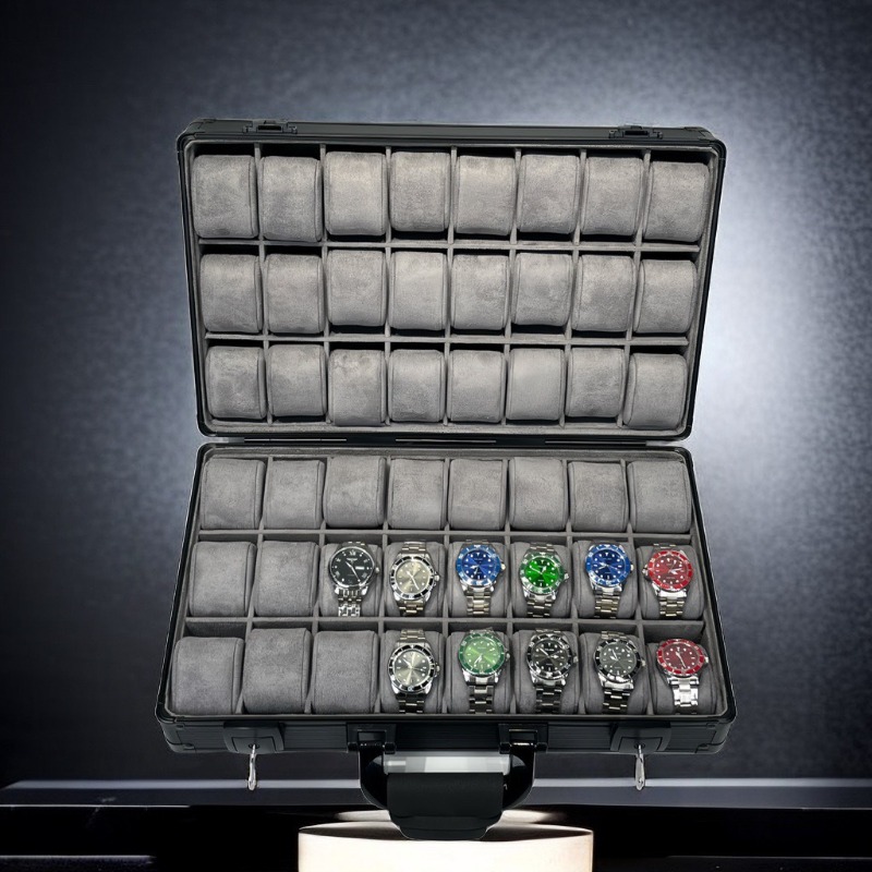 Aluminium Grün Uhr Box Herren  – Jewelry Rolex Watches Bewertung und Preis