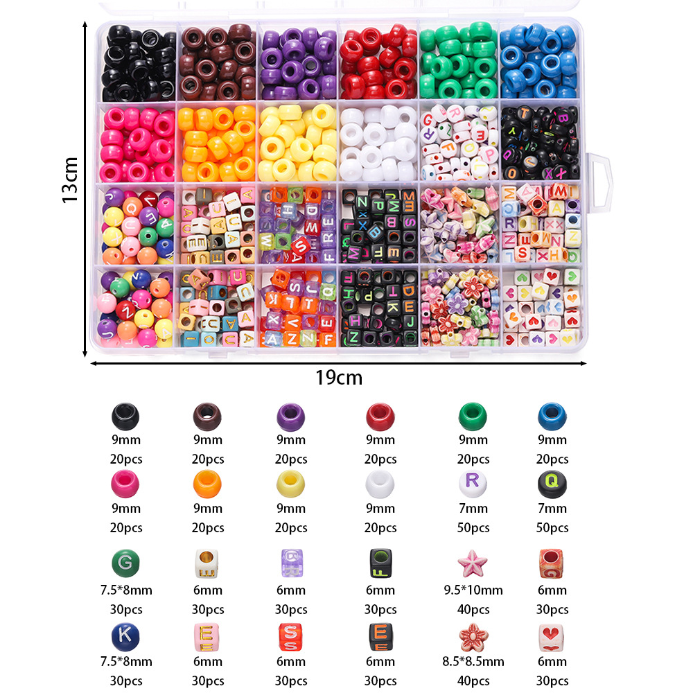 1 Box Bunte Acryl-Pony-Perlen, – Fine Jewelry & Watches Photos Bewertung und Preis